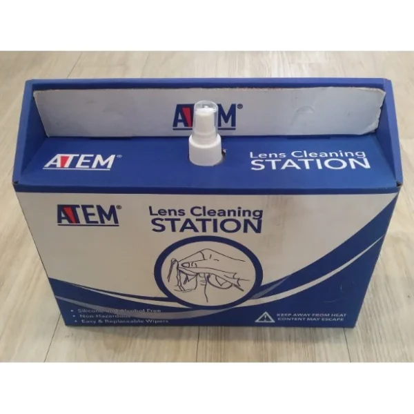 ATEM Lens Cleaning Station