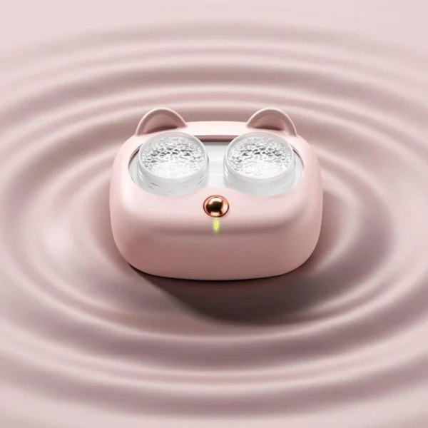 Portable Ultrasonic Contact Lens Cleaner L7cm W5.7cm H3.4cm