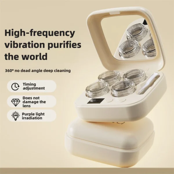 Automatic Electric Contact Lens Cleaner